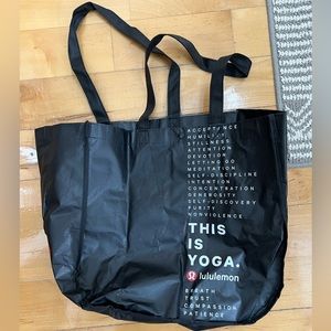 Lululemon Large Reusable Tote Bag